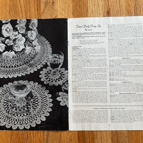 Crochet and Tatting book of designs - Picture 3 of 5